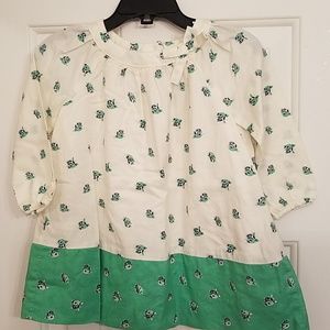 Long-sleeve Baby Gap dress w/diaper cover